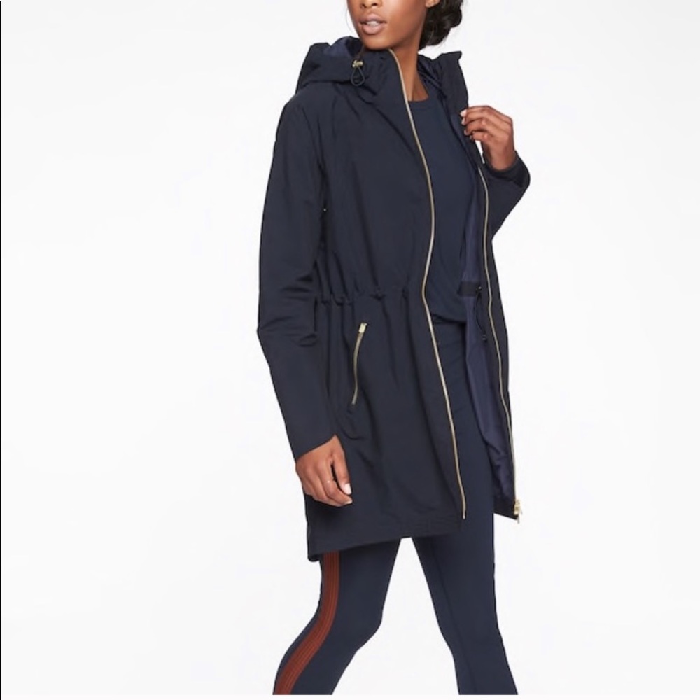 Athleta Cloud Burst Rain Jacket